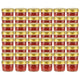 Vidaxl -Marmeladengläser mit goldgeläuteten Deckeln 48 Stcs 110 ml Glas