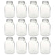 Vidaxl Gläser mit Verschluss 12 Stück 3 l Glas