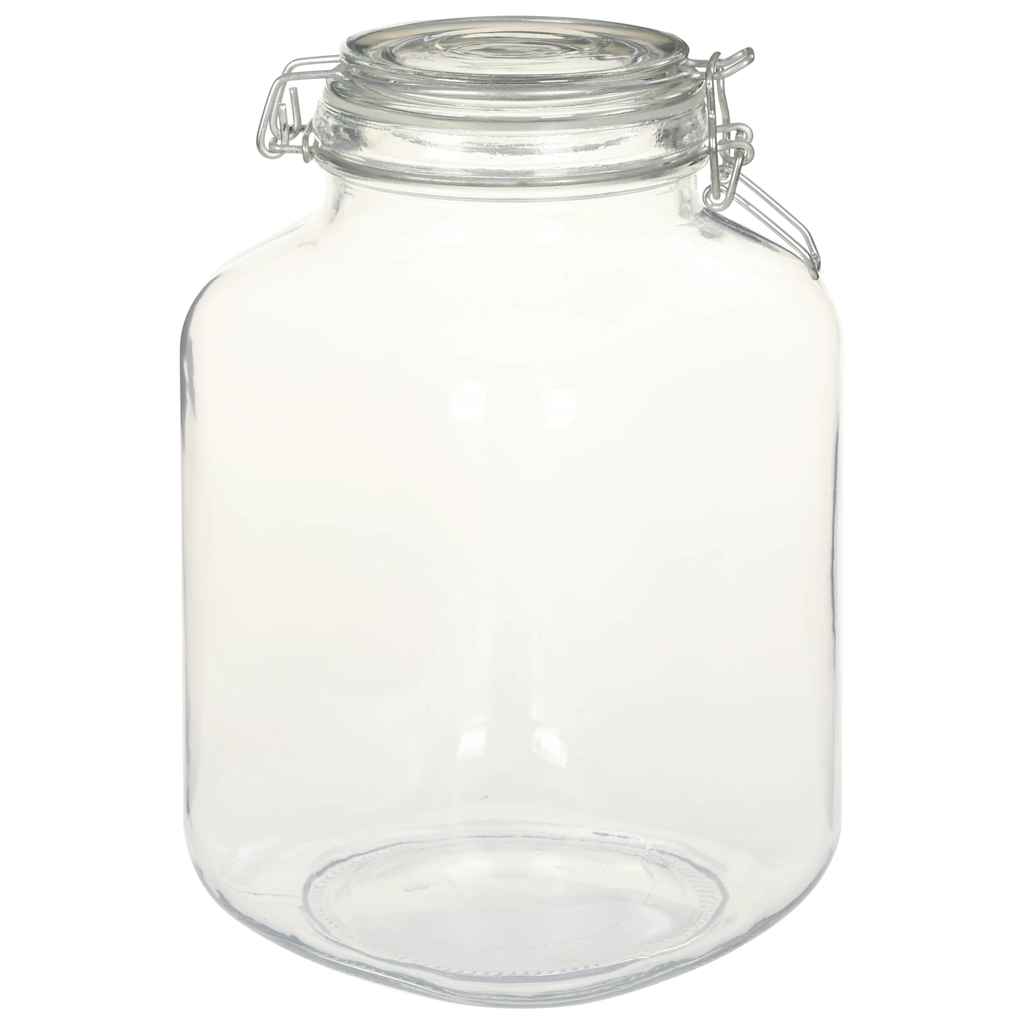 Vidaxl Gläser mit Verschluss 12 Stück 3 l Glas