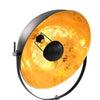 Vidaxl -Lampe stehend E27 51 cm Schwarz und Gold