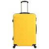 Vidaxl 3-teiliges Hartschalenkoffer-Set ABS gelb
