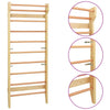 Vidaxl Wandkletterstange 80x15.8x195 cm Holz