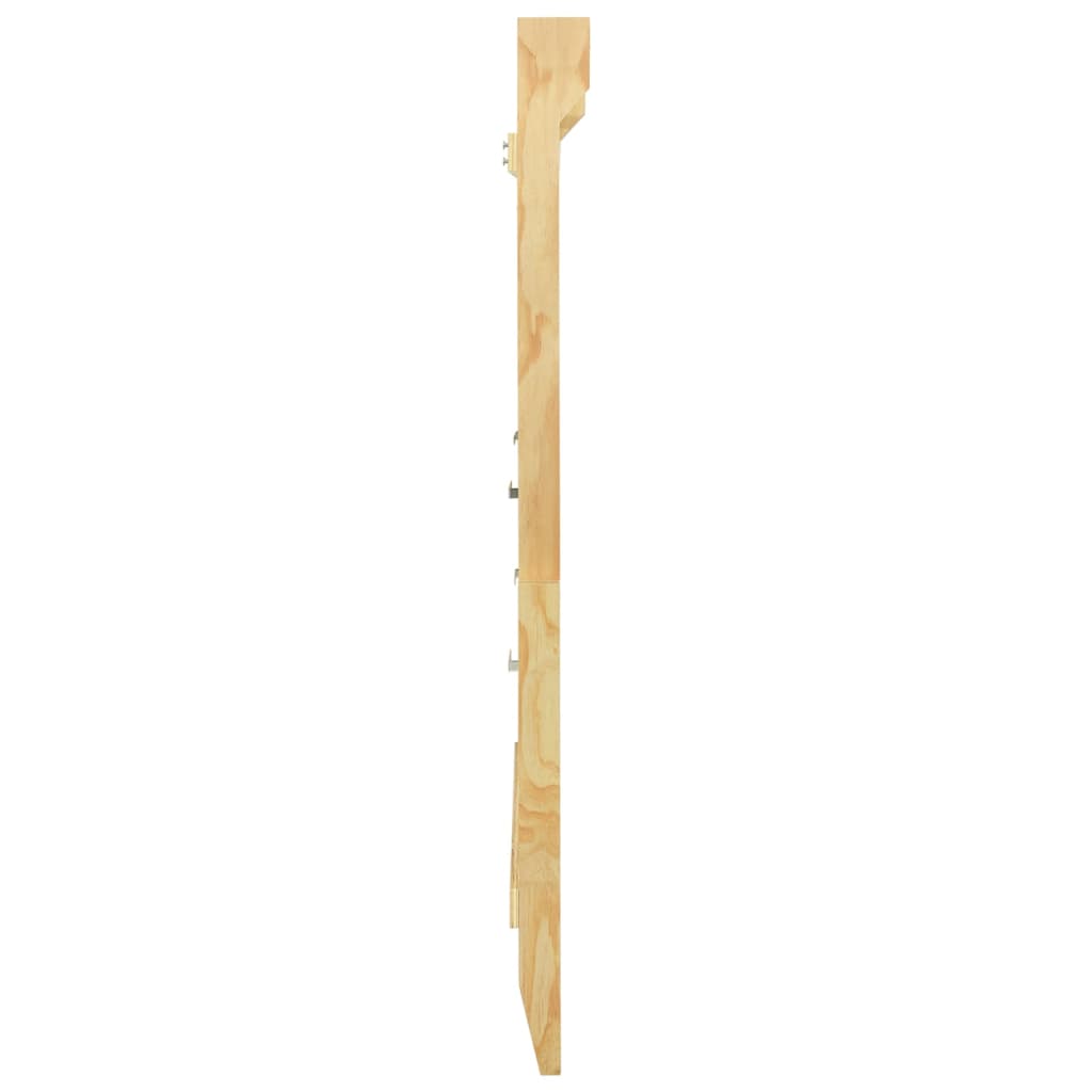 Vidaxl Wandkletterstange 80x15.8x195 cm Holz