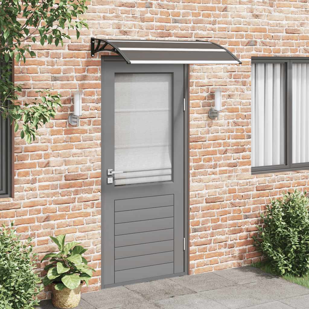 VIDAXL -Tür Banach 120x75 cm PC Schwarz