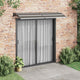 VIDAXL -Tür Banach 240x75 cm PC Schwarz