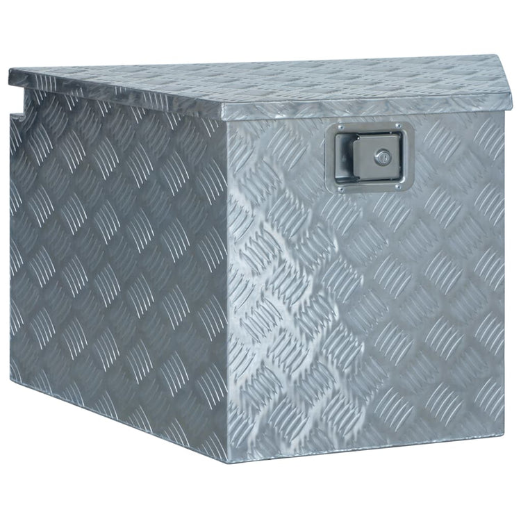 Vidaxl Aluminiumbox 737 381x410x460 mm silberfarben