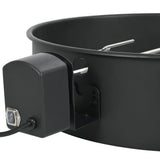 Vidaxl BBQ Rotisserie Ring 57 cm Schwarz - afbeelding 3