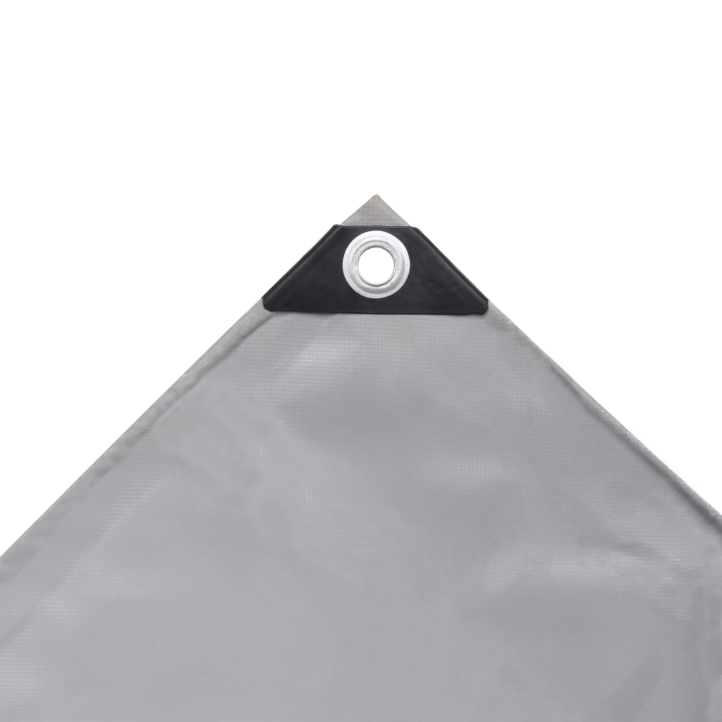 VIDAXL -Gerät 650 g m² 1,5 x 10 m Grau