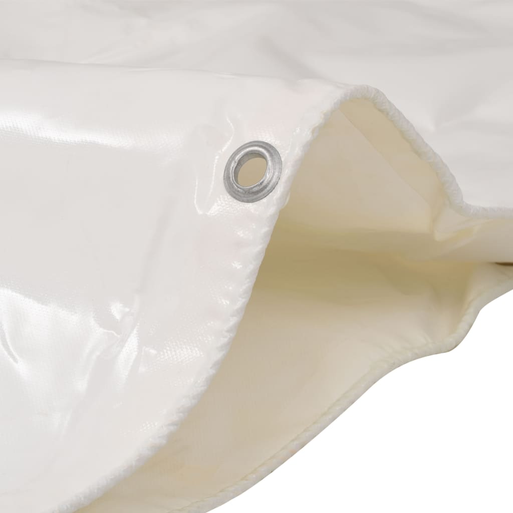 VIDAXL -Gerät 650 g m² 3,5 x 5 m Weiß