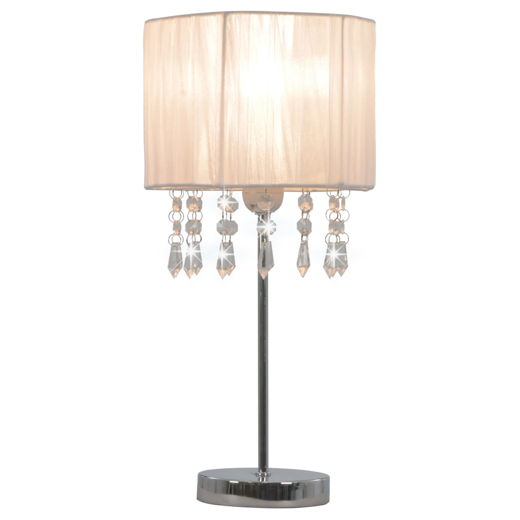 Vidaxl -Schreibtischlampe um E27 Weiß