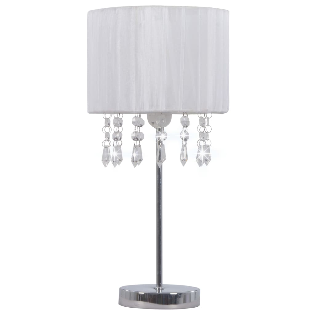 Vidaxl -Schreibtischlampe um E27 Weiß