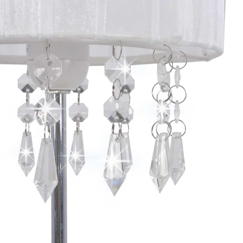 Vidaxl -Schreibtischlampe um E27 Weiß