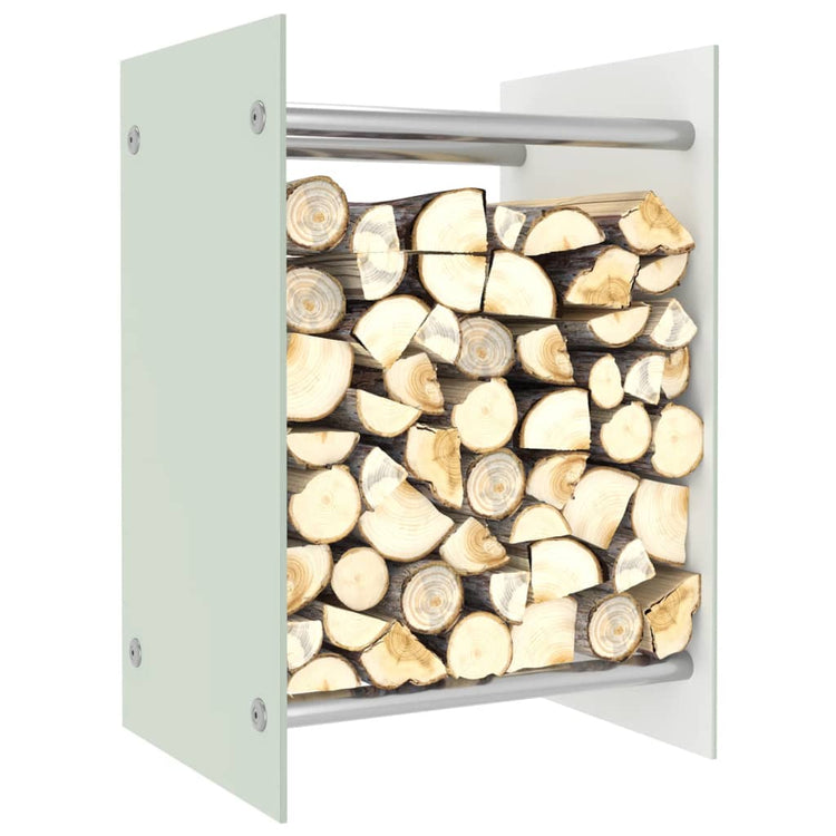 Vidaxl Kamin 40x35x60 cm Glasweiß