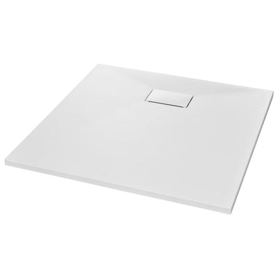 Vidaxl Duschschale 90x90 cm SMC Weiß