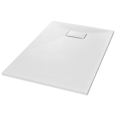 Vidaxl Duschschale 120x70 cm SMC Weiß