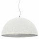 Vidaxl Hanging Lampe E27 Ø50 cm Weiß und Silber
