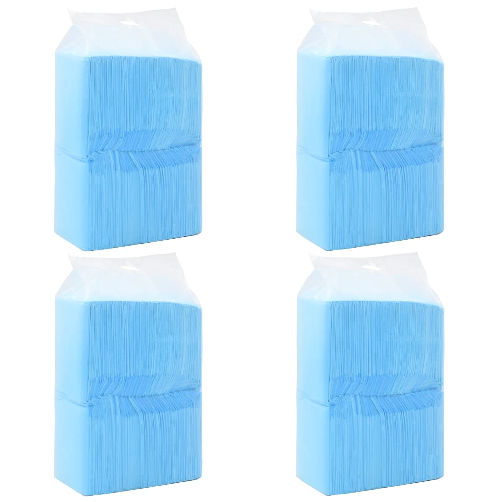 VIDAXL PET -Trainingstücher 400 PCs 90x60 cm Nicht -verwobener Stoff