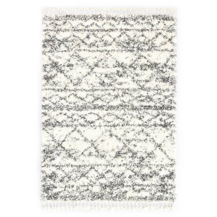 Vidaxl Teppich Berber Shaggy hochpapel 160x230 cm pp beige sand -gepflegt
