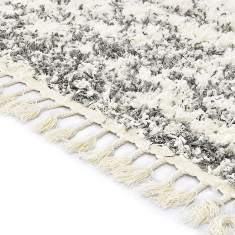 Vidaxl Teppich Berber Shaggy hochpapel 160x230 cm pp beige sand -gepflegt