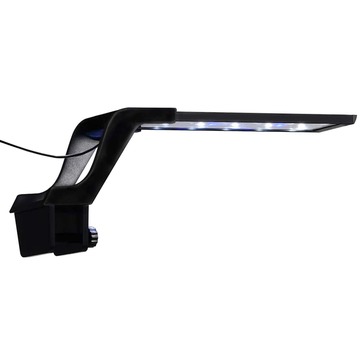 Vidaxl Aquariumlampe mit KlemmlED 25-45 cm blau und weiß