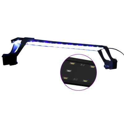 Vidaxl Aquariumlampe mit Klemmen mit 55-70 cm blau und weiß