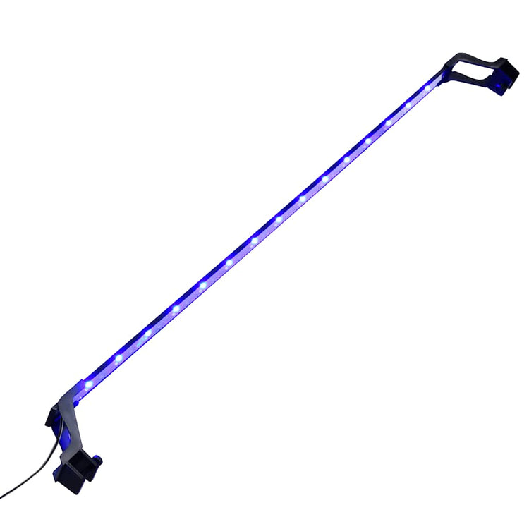 Vidaxl Aquariumlampe mit Klemmen mit 115-130 cm blau und weiß