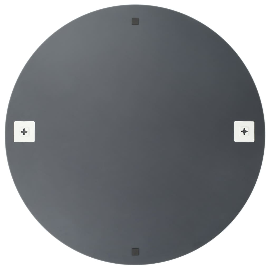 Vidaxl Mirror Round frameless 80 cm Glas
