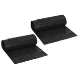 VIDAXL DRAIN FOIL NICKS 2 PCS 400 g m² 0,5 x 20 M HDPE - afbeelding 1