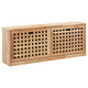 Vidaxl Schuhspeicherbank 94x20x38 cm Festes Walnussholz
