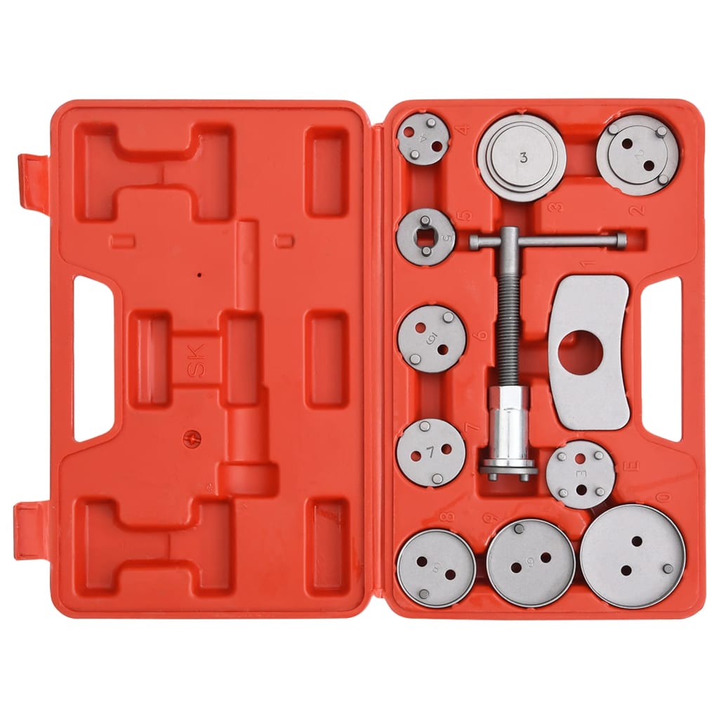 VIDAXL 12-teiliger Bremskolbenkolben-Toolsatz