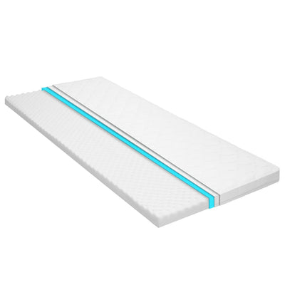 Vidaxl Top Matratze EI -Profil 6 cm Kaltschaum 90x200 cm