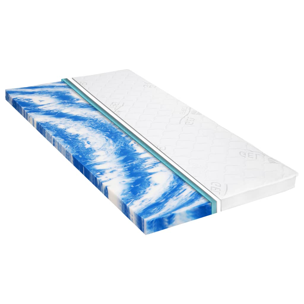 Vidaxl Top Matratze 7 cm Gelschaum 100x200 cm