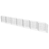 Vidaxl Schanskorf Wand 450x30x50 cm verzinkter Stahl