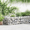 Vidaxl Schanskorf Wand 450x30x50 cm verzinkter Stahl