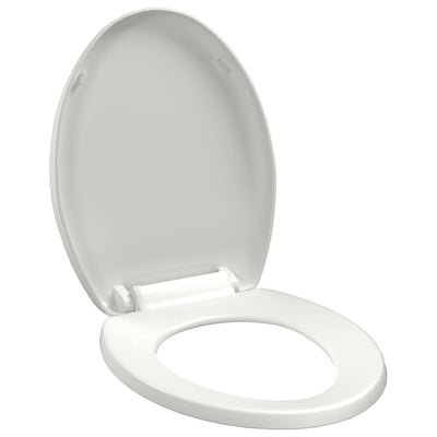 Vidaxl Toilettensitz Soft-Close mit Schnellveröffentlichungsdesign Weiß
