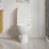 Vidaxl Toilettensitz Soft-Close mit Schnellveröffentlichungsdesign Weiß