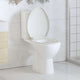 Vidaxl Toilettensitz Soft-Close mit Schnellveröffentlichungsdesign Weiß
