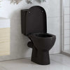 Vidaxl Toilettensitz Soft-Close-Close mit Schnellverkaufsdesign Schwarz