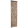 Vidaxl Fly Vorhang 56x185 cm Chenille Beige und hellbraun