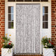 Vidaxl Fly Vorhang 100x220 cm Chenille Brown und Beige