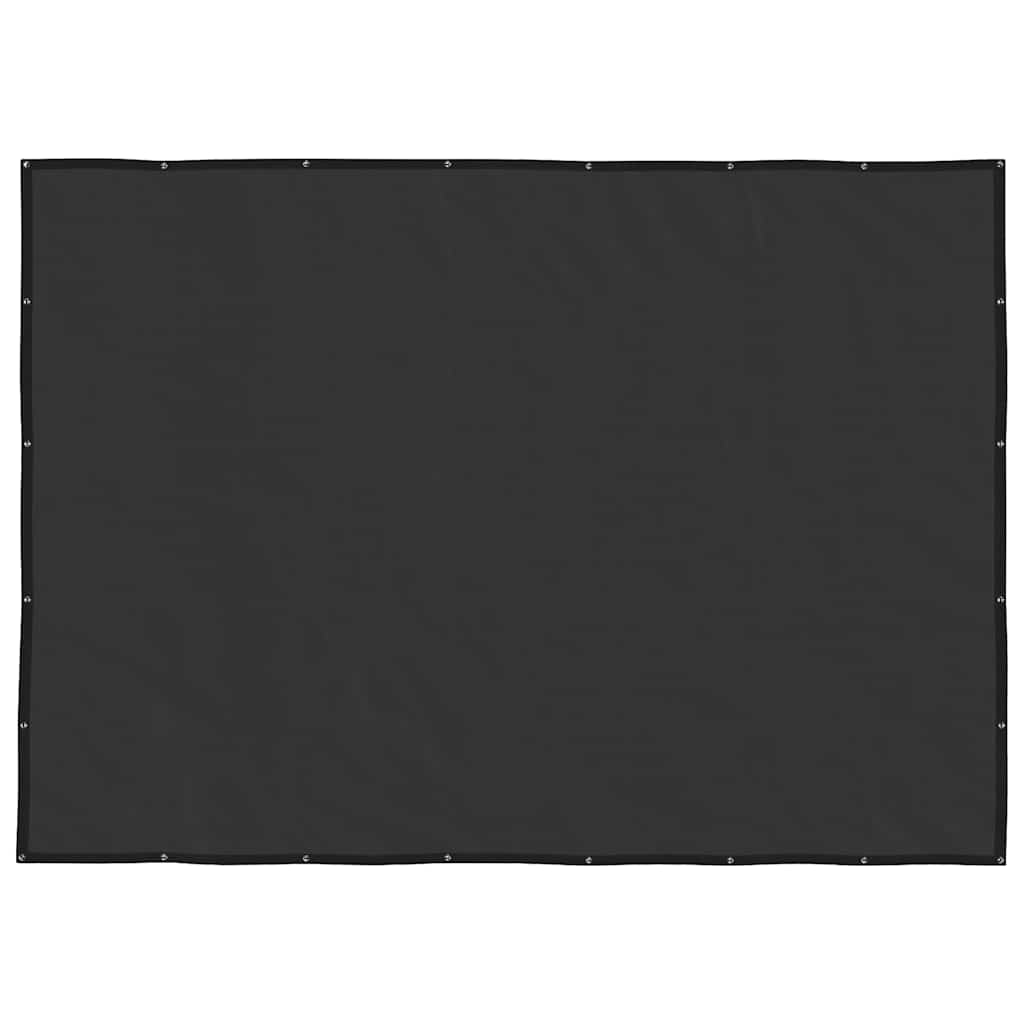 Vidaxl Trailer Network 2.5x3,5 M HDPE Schwarz