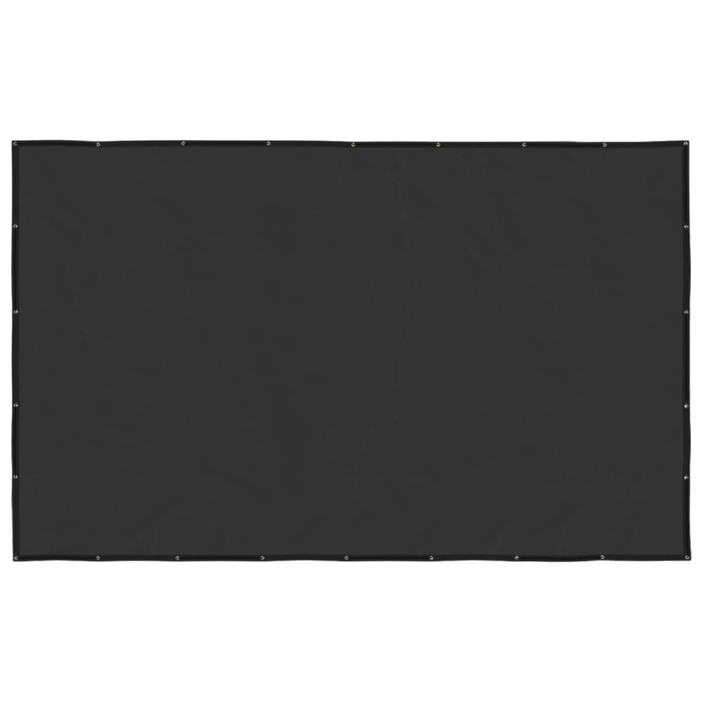 Vidaxl Trailer Network 2.5x4 M HDPE Schwarz