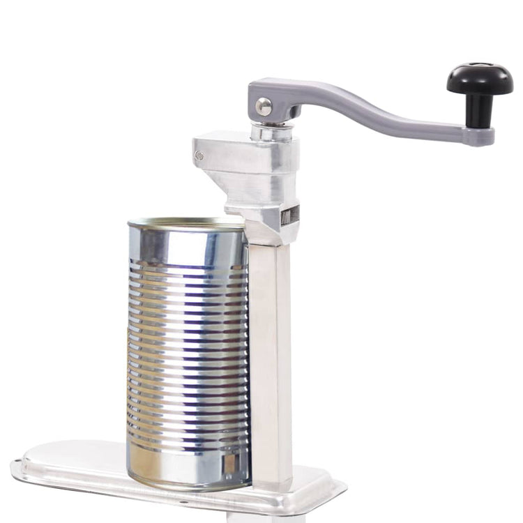 Vidaxl Blik Opener 70 cm Aluminium und Edelstahl Silber gefärbt