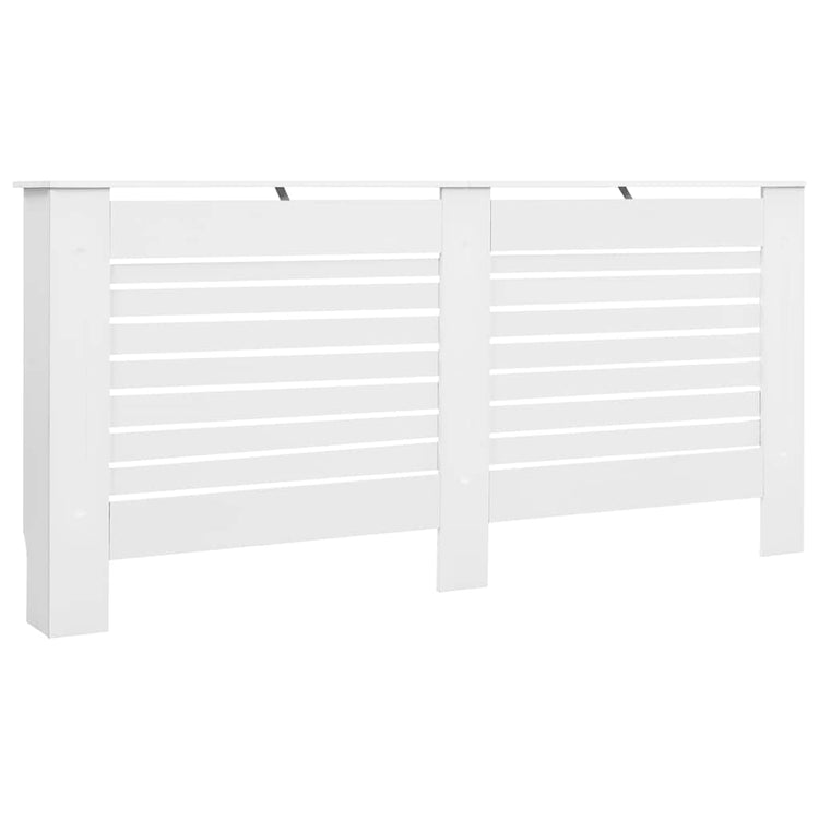 VIDAXL -Radiatorkonstruktion 172x19x81.5 cm MDF Weiß
