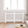 VIDAXL -Radiatorkonstruktion 152x19x81.5 cm MDF Weiß