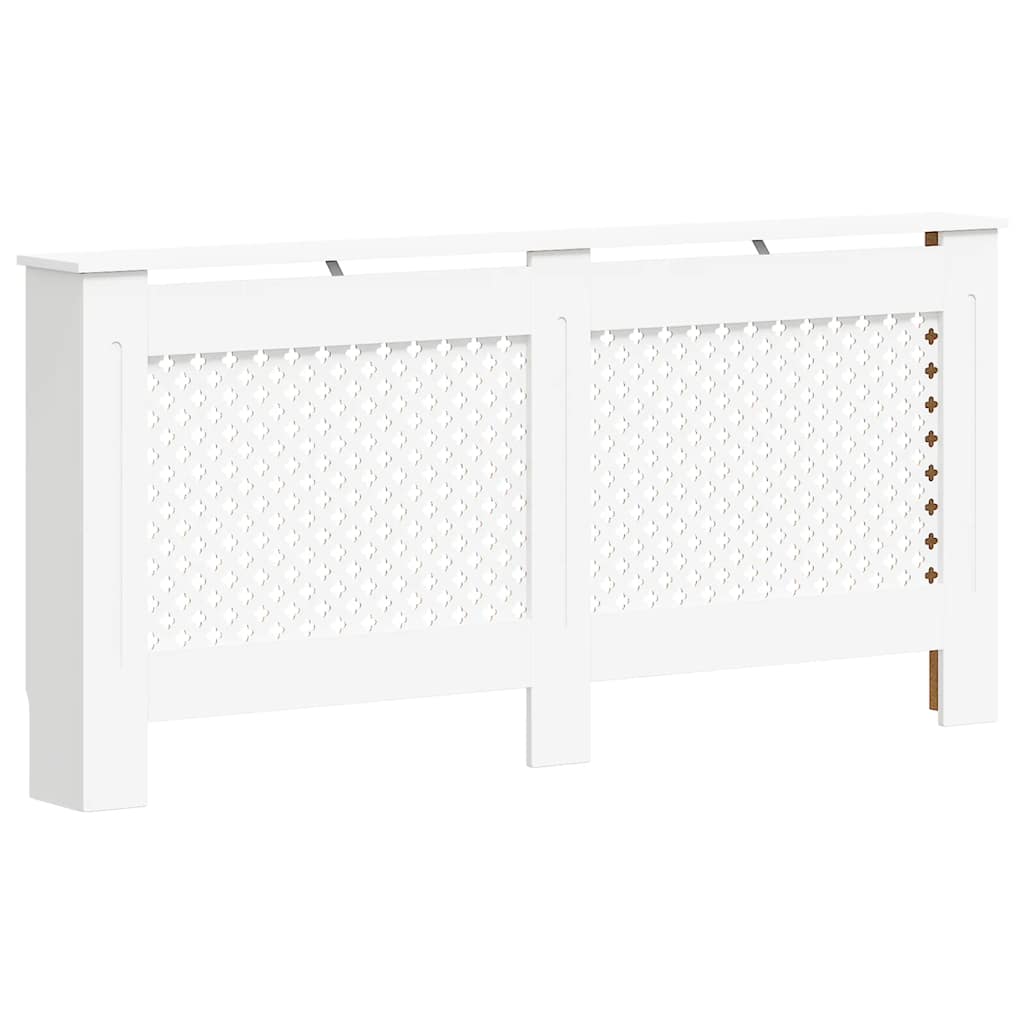 VIDAXL -Radiatorkonstruktion 172x19x81.5 cm MDF Weiß