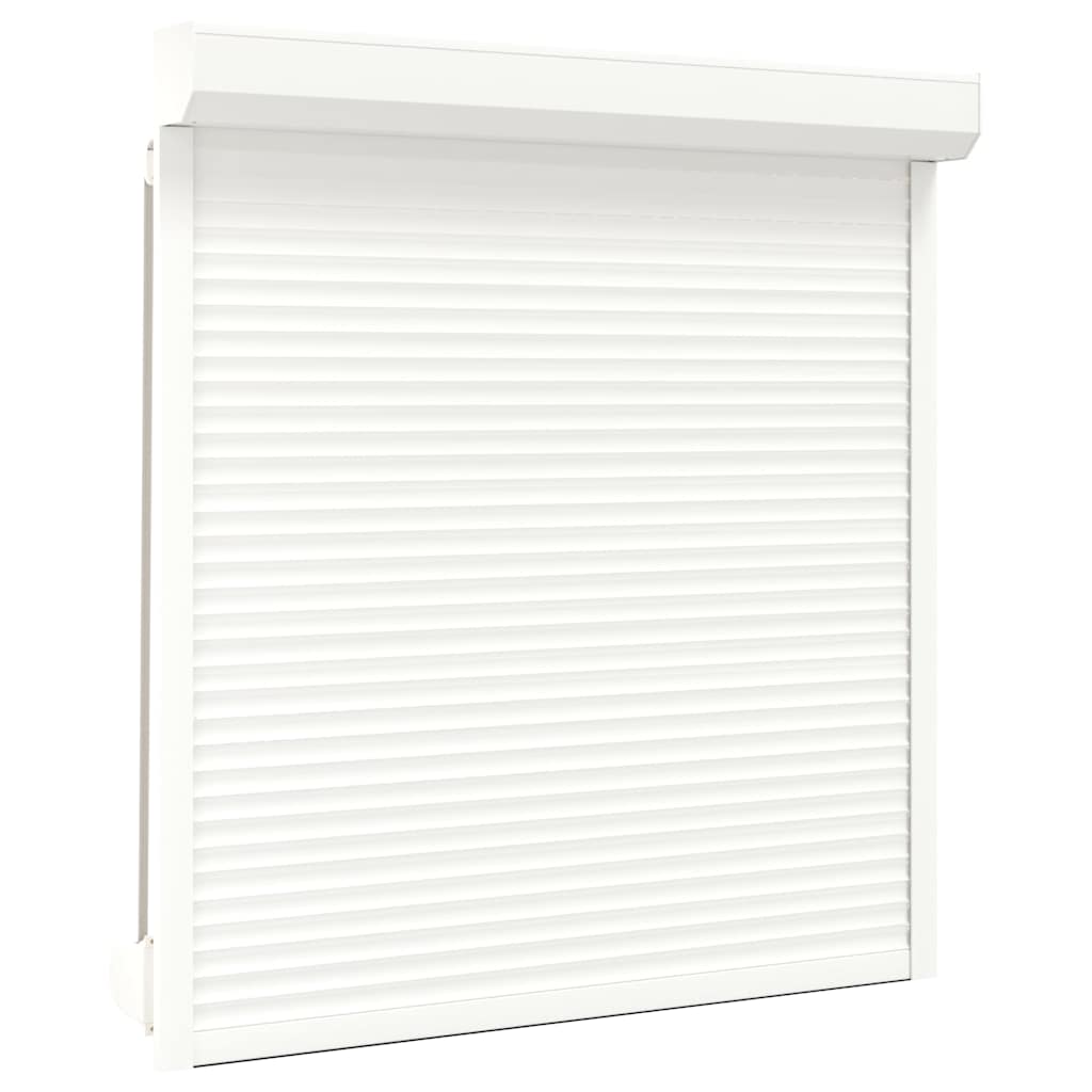 Vidaxl Roller Shutter 140x150 cm Aluminium Weiß