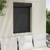 Vidaxl Roller Shutter 70x100 cm Aluminium -Anthrazit -ausgelöst
