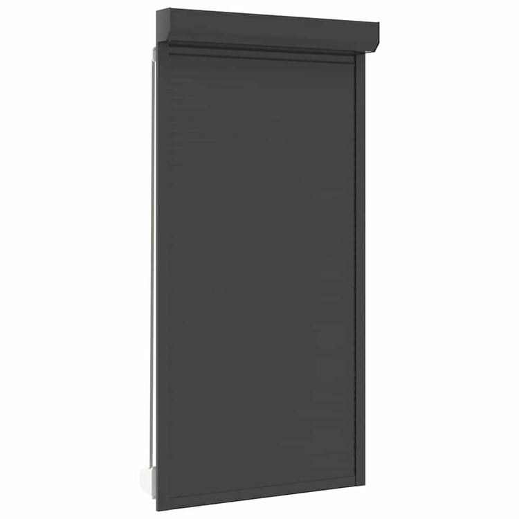 Vidaxl Roller Shutter 110x220 cm Aluminium -Anthrazitfarbe
