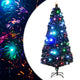 VIDAXL -Weihnachtsbaum mit LED und Standard 180 cm Faserfaser